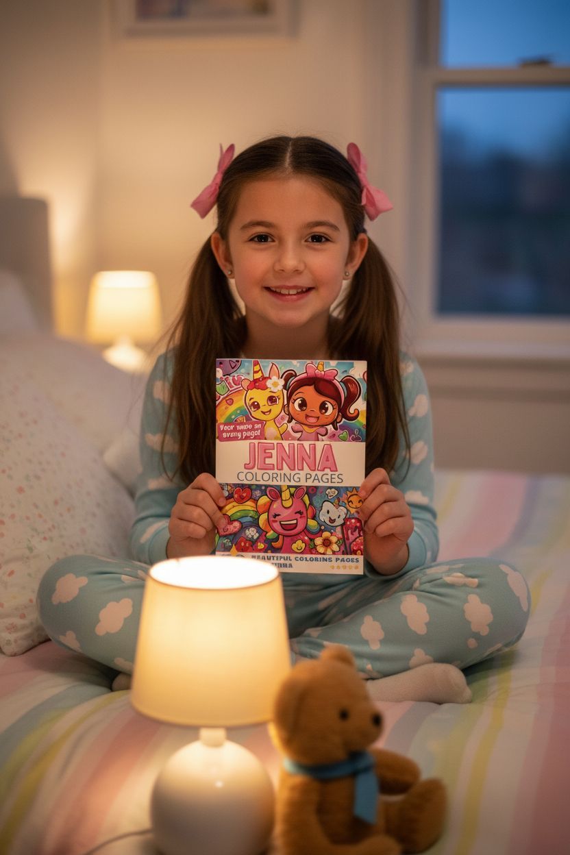 Jenna personal coloring pages