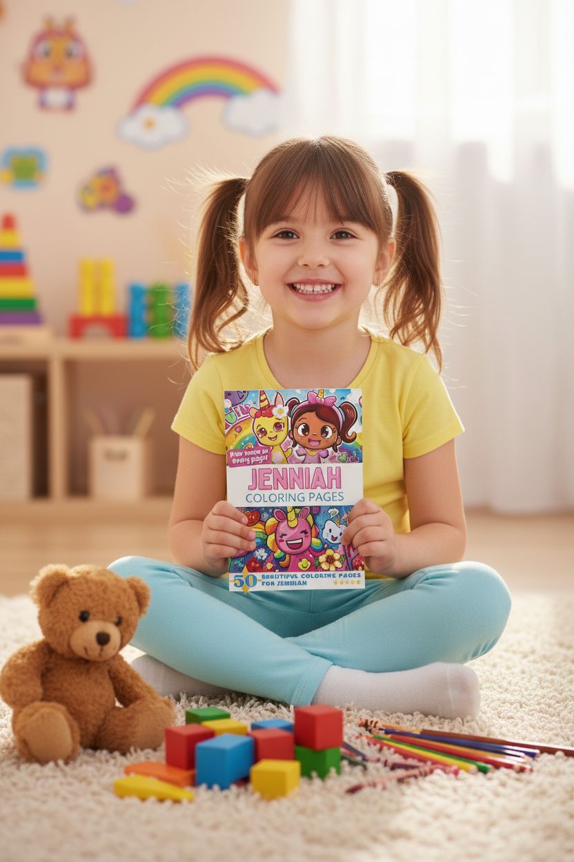 Jenniah personal coloring pages