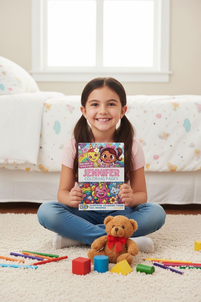 Jennifer personal coloring pages