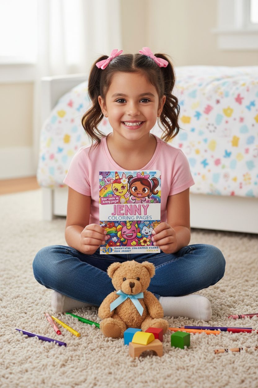 Jenny personal coloring pages