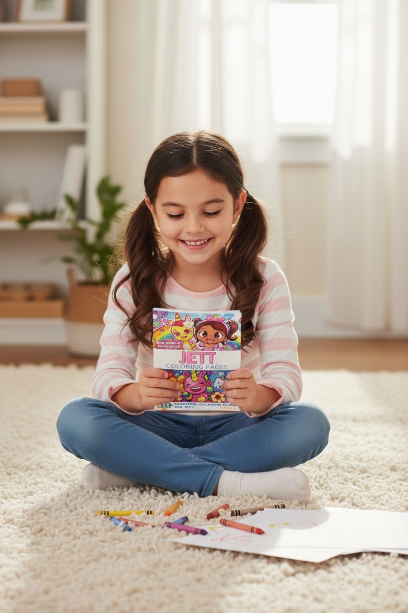 Jett personal coloring pages