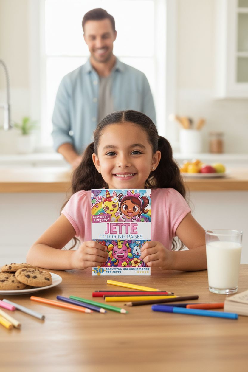 Jette personal coloring pages