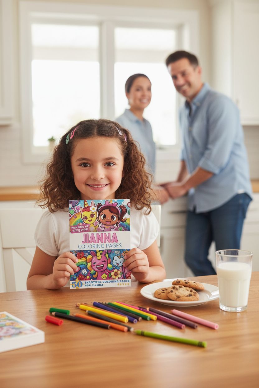 Jianna personal coloring pages