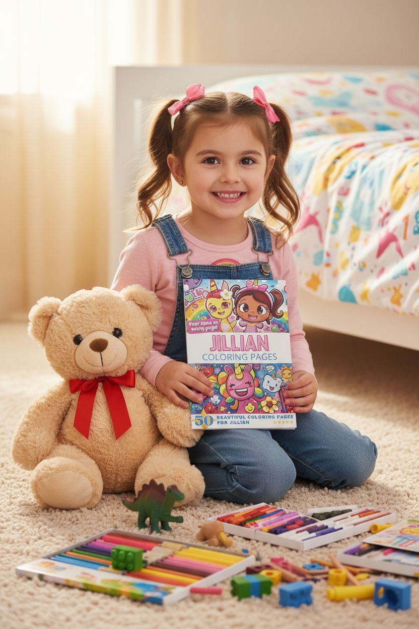 Jillian personal coloring pages