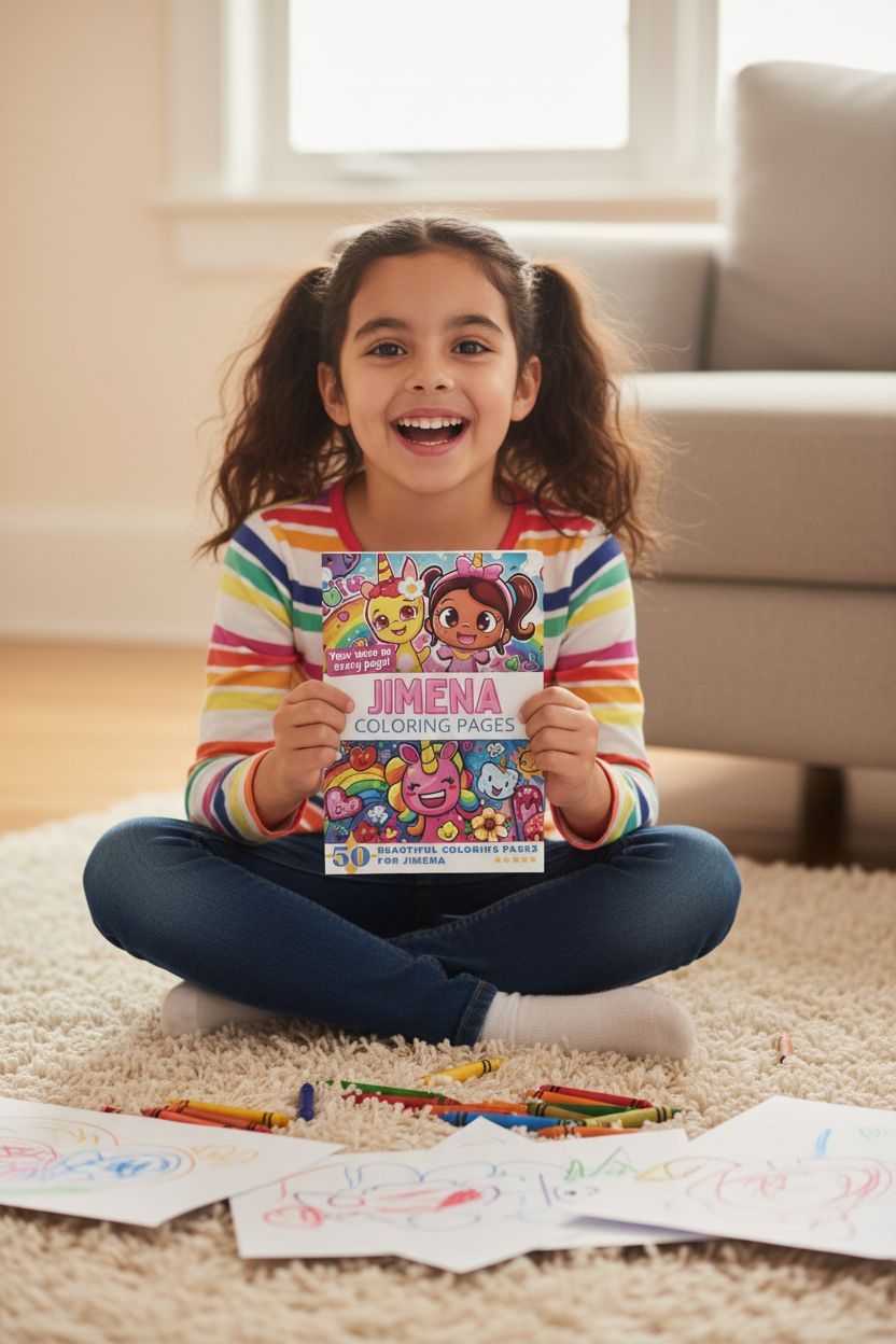 Jimena personal coloring pages