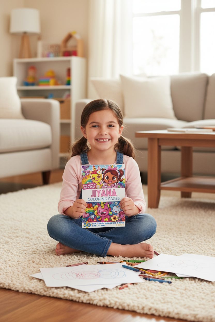 Jiyana personal coloring pages