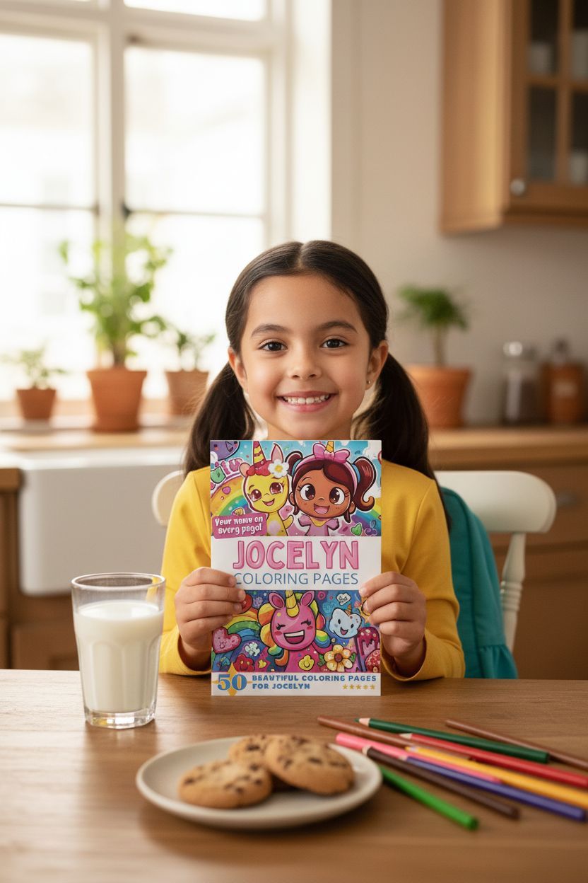 Jocelyn personal coloring pages