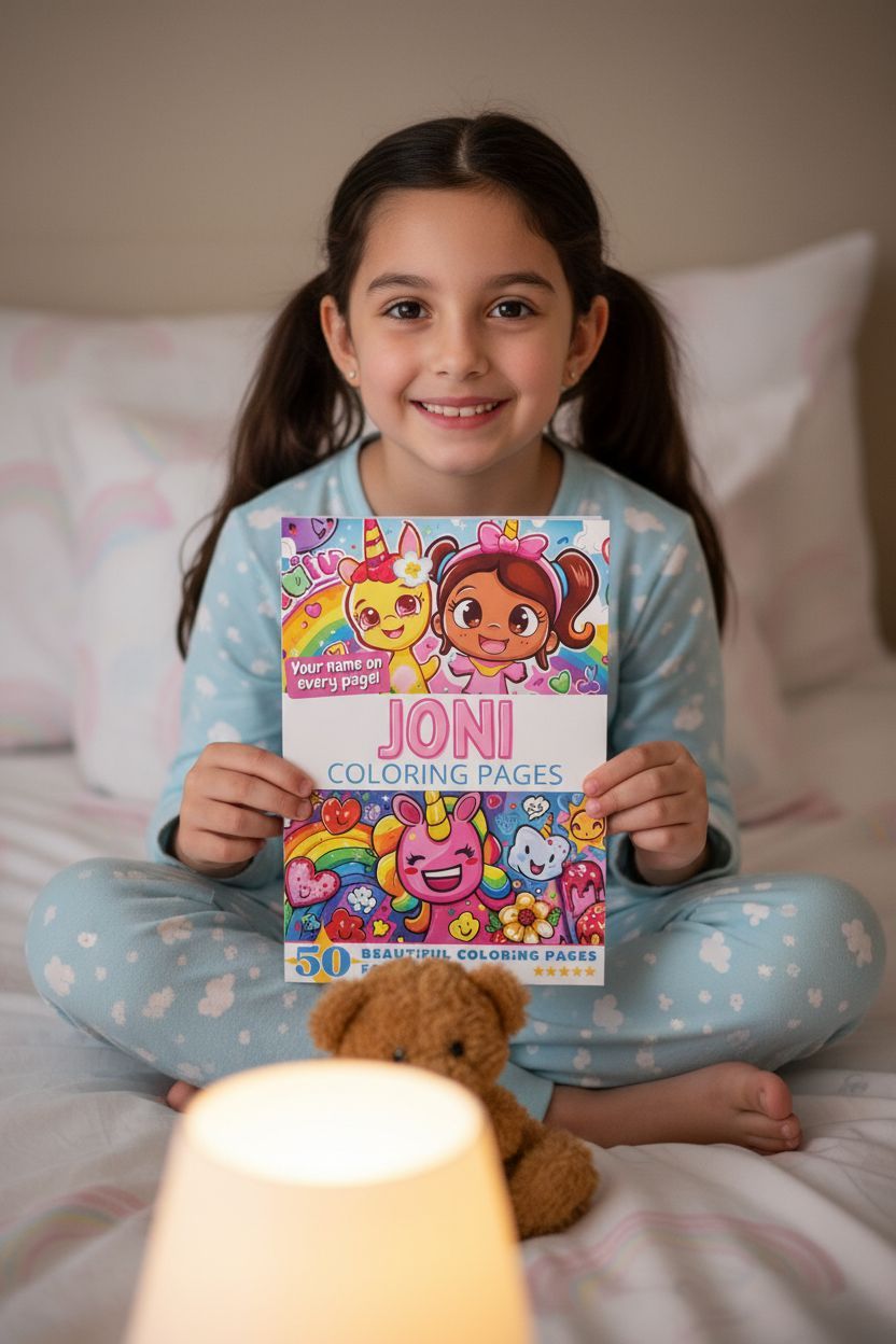 Joni personal coloring pages