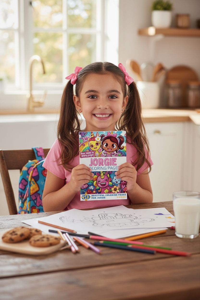 Jorgie personal coloring pages