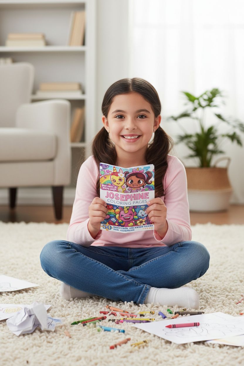 Josephine personal coloring pages