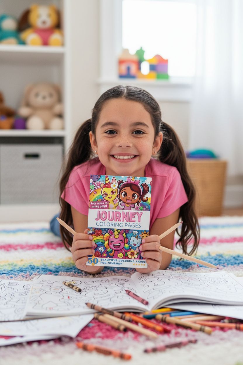 Journey personal coloring pages