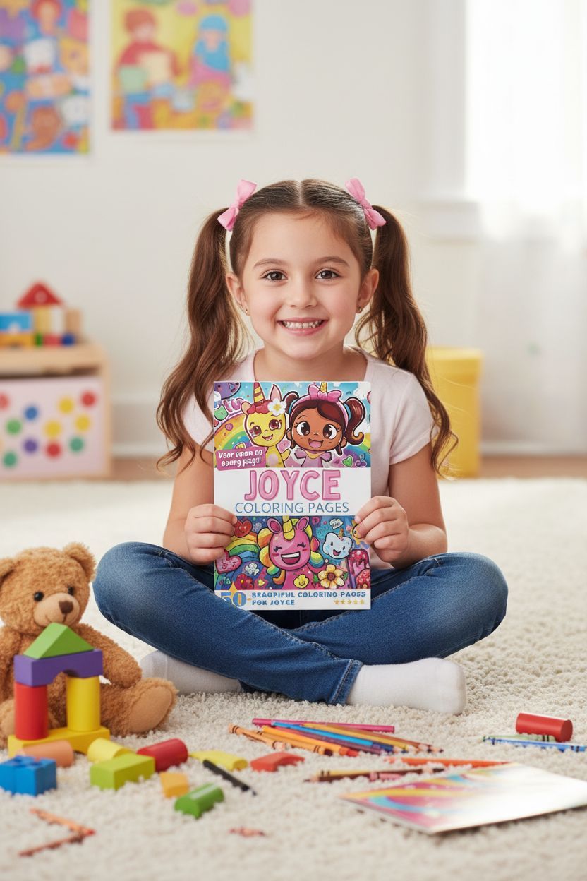 Joyce personal coloring pages