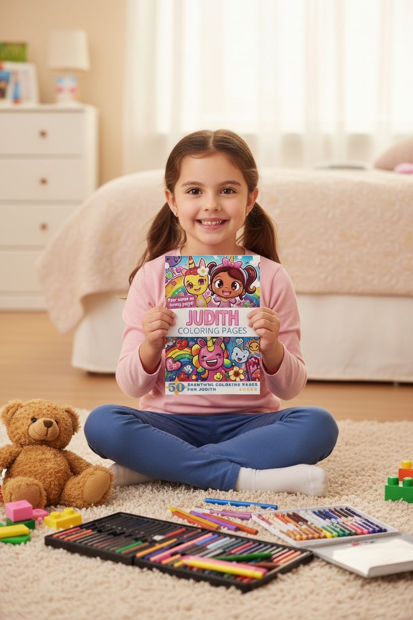 Judith personal coloring pages