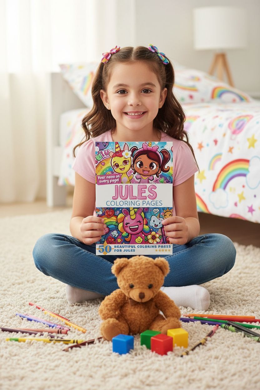 Jules personal coloring pages