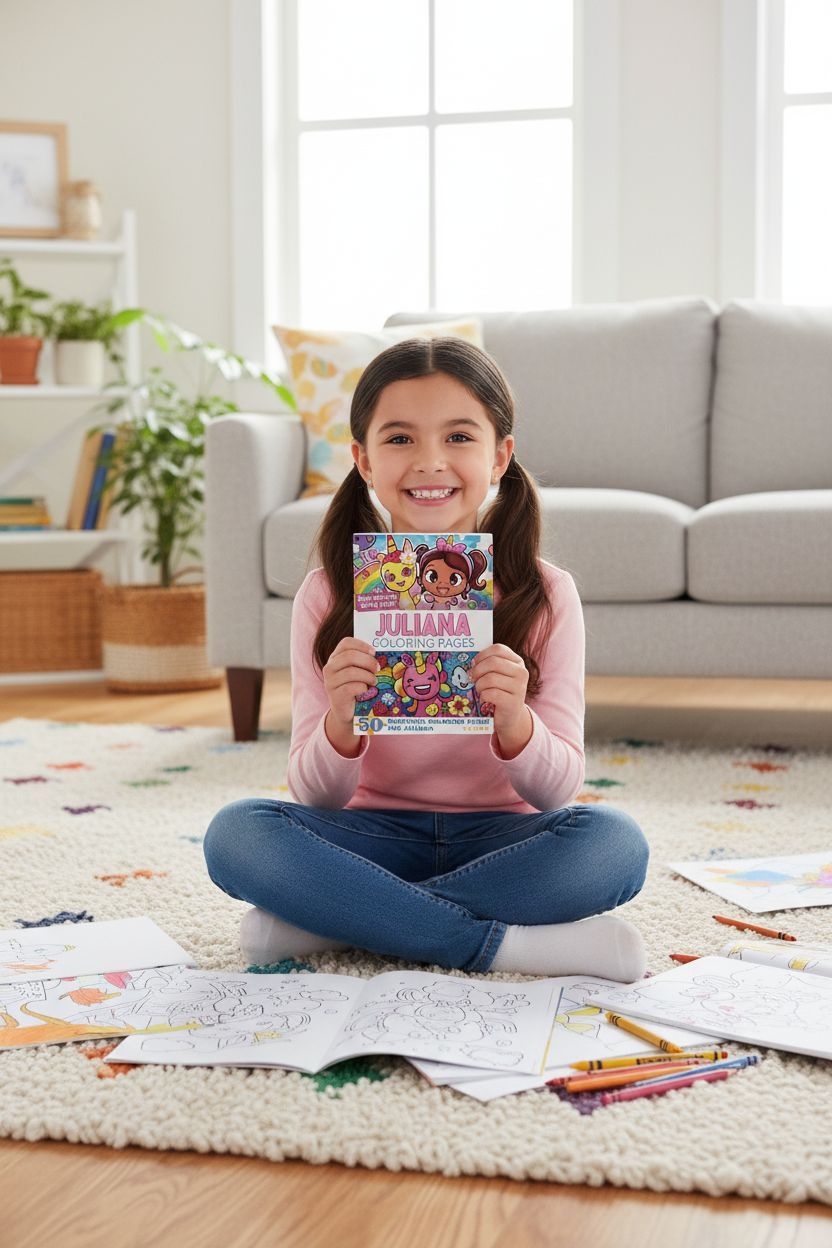 Juliana personal coloring pages