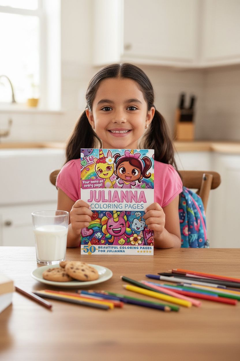 Julianna personal coloring pages