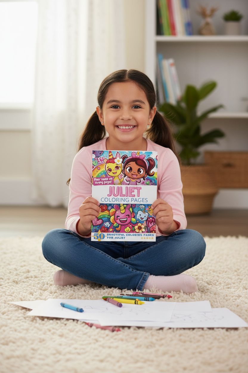 Juliet personal coloring pages