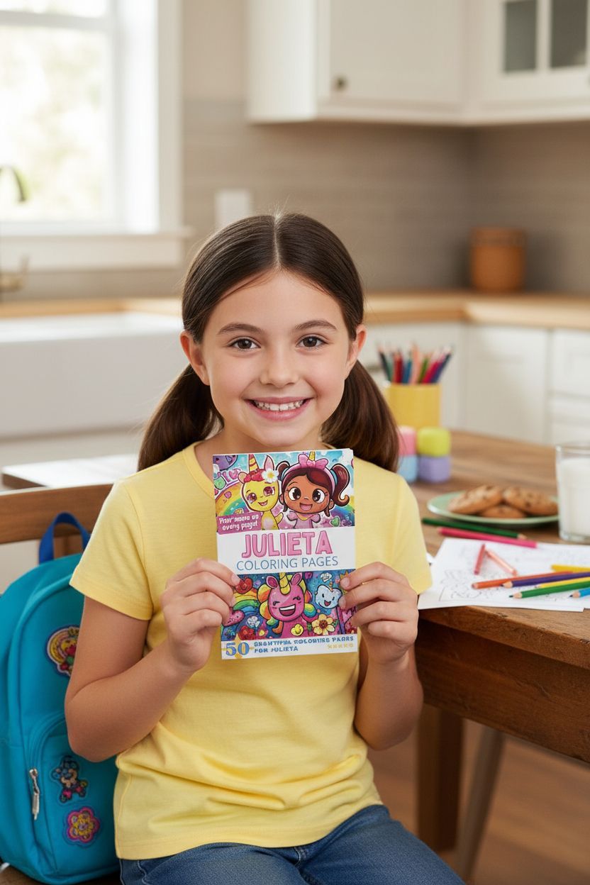 Julieta personal coloring pages