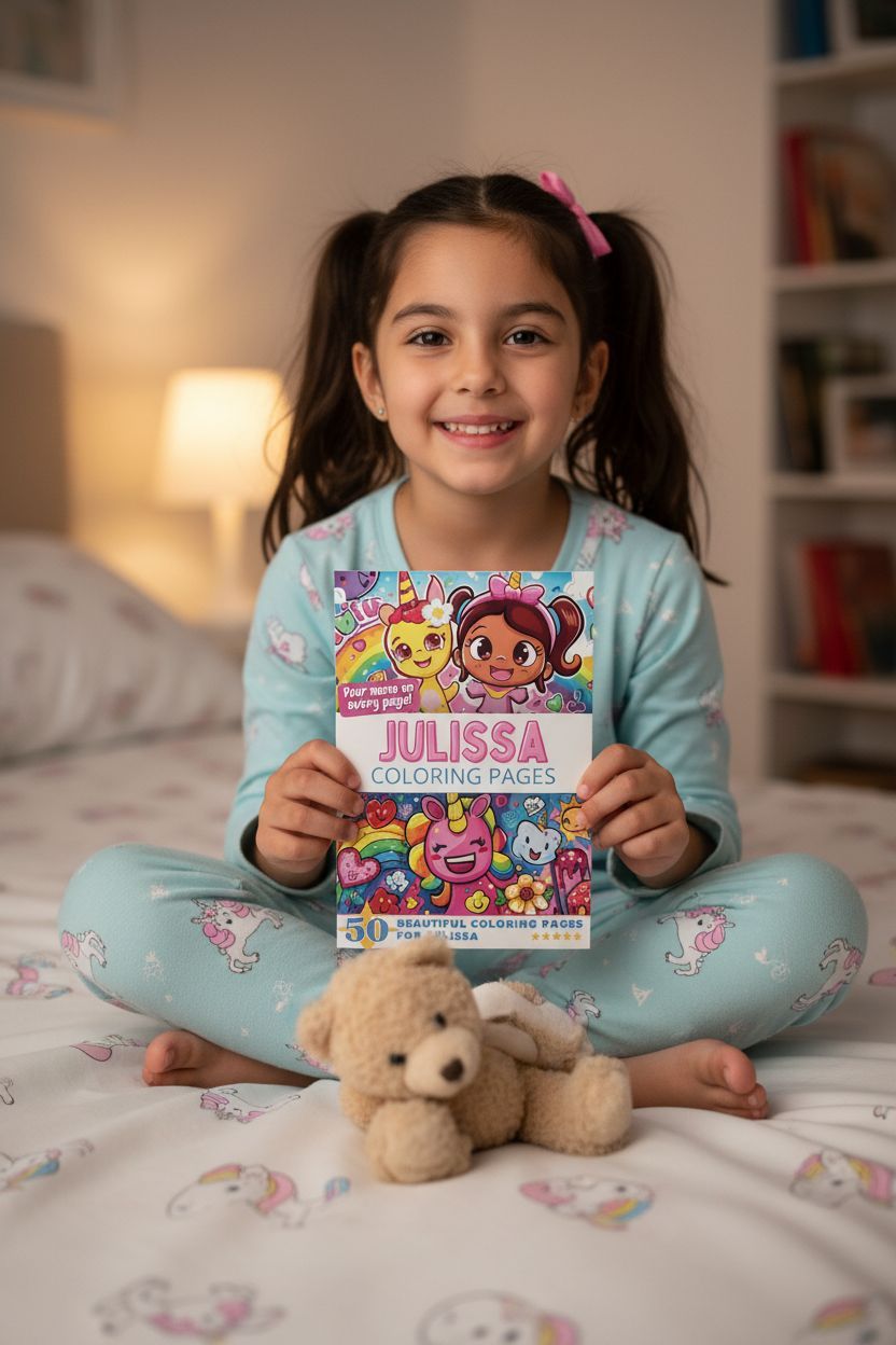 Julissa personal coloring pages