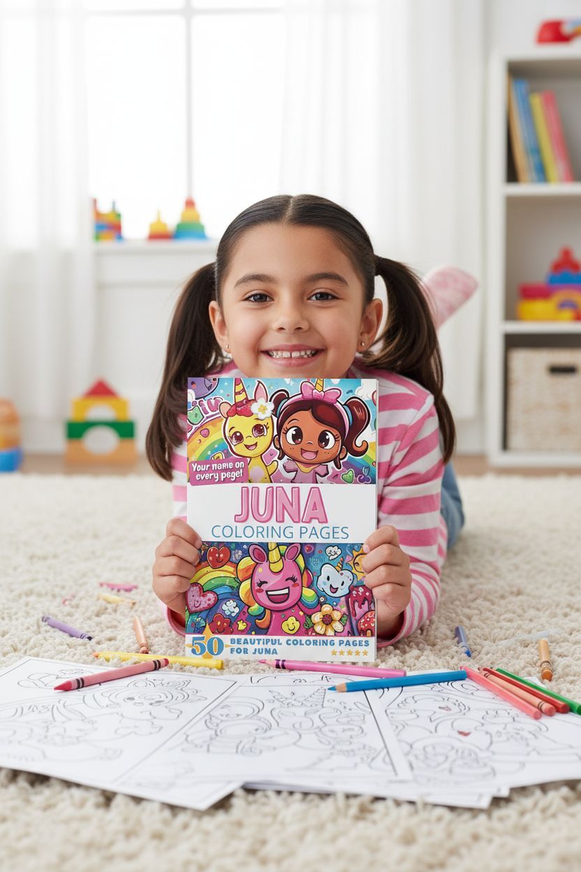 Juna personal coloring pages