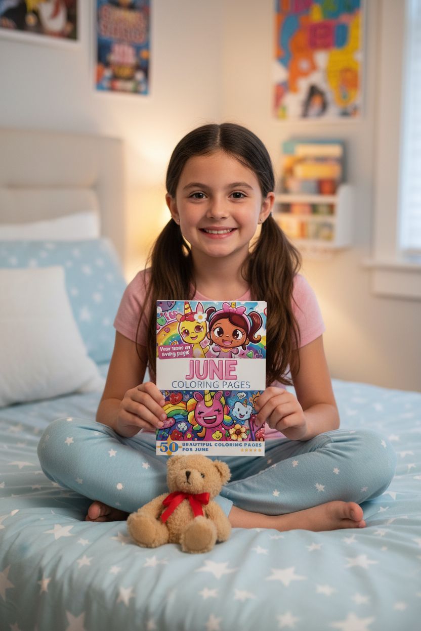 June personal coloring pages