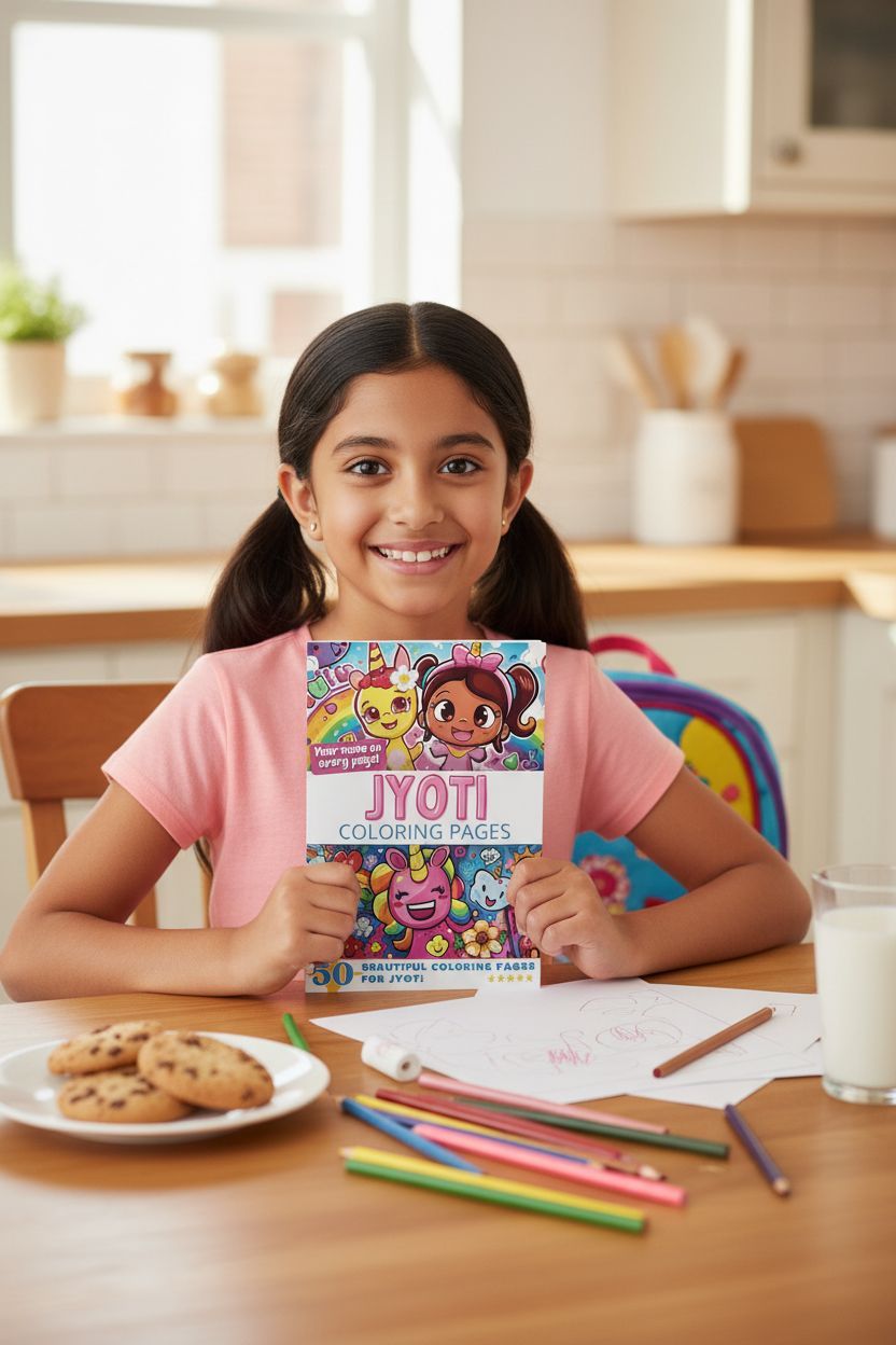 Jyoti personal coloring pages