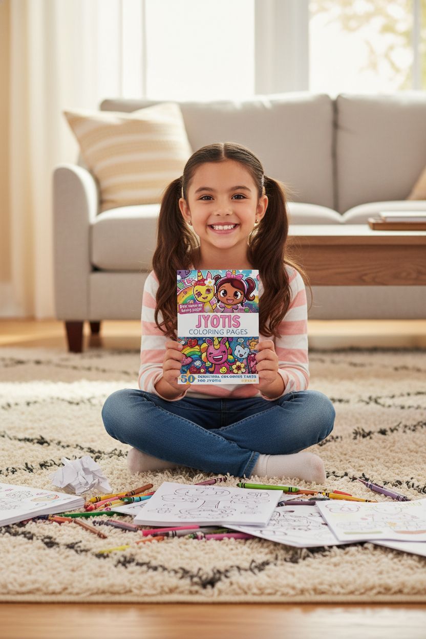 Jyotis personal coloring pages