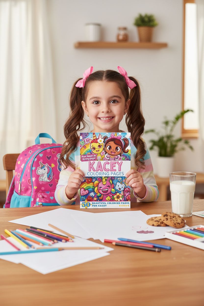 Kacey personal coloring pages