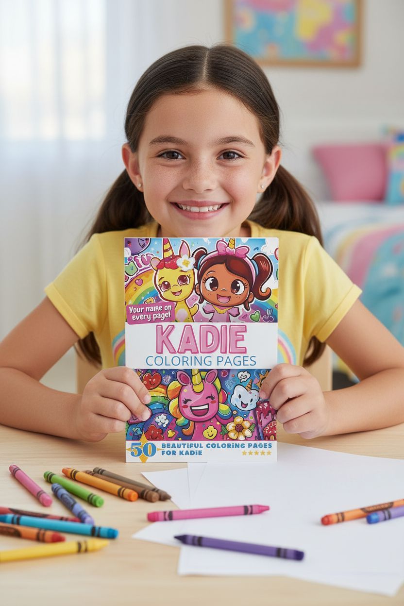 Kadie personal coloring pages