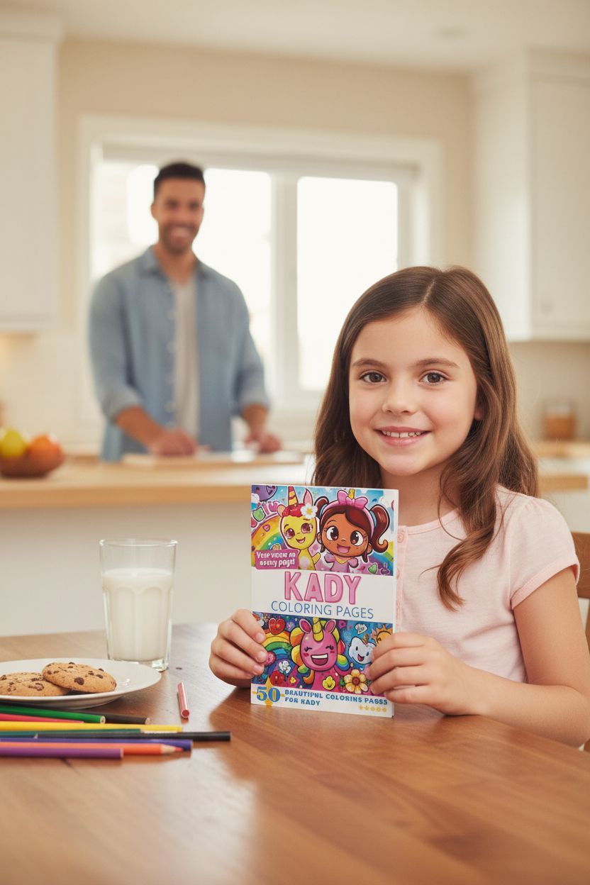 Kady personal coloring pages