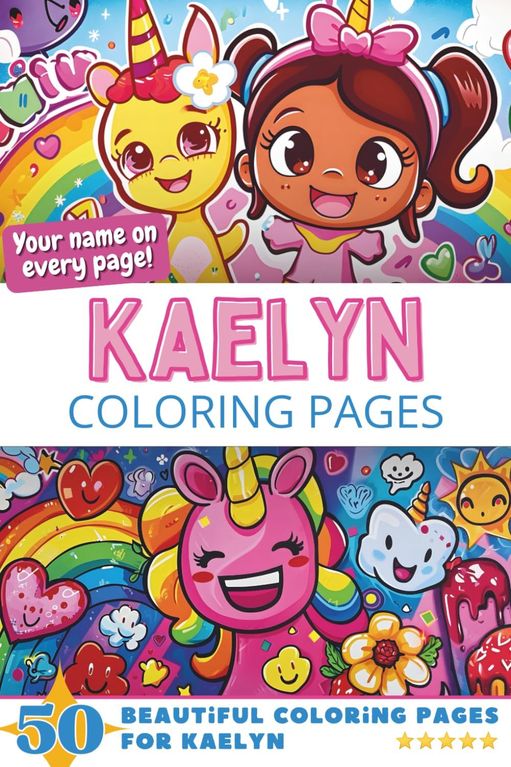 Kaelyn Coloring Book Cover