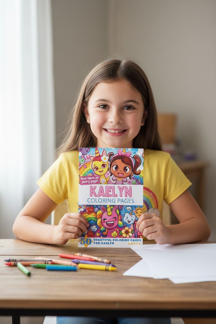 Kaelyn personal coloring pages