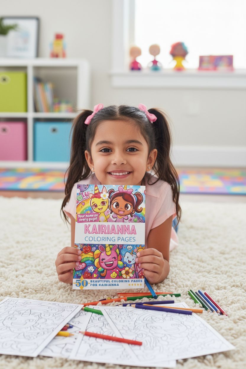 Kairianna personal coloring pages