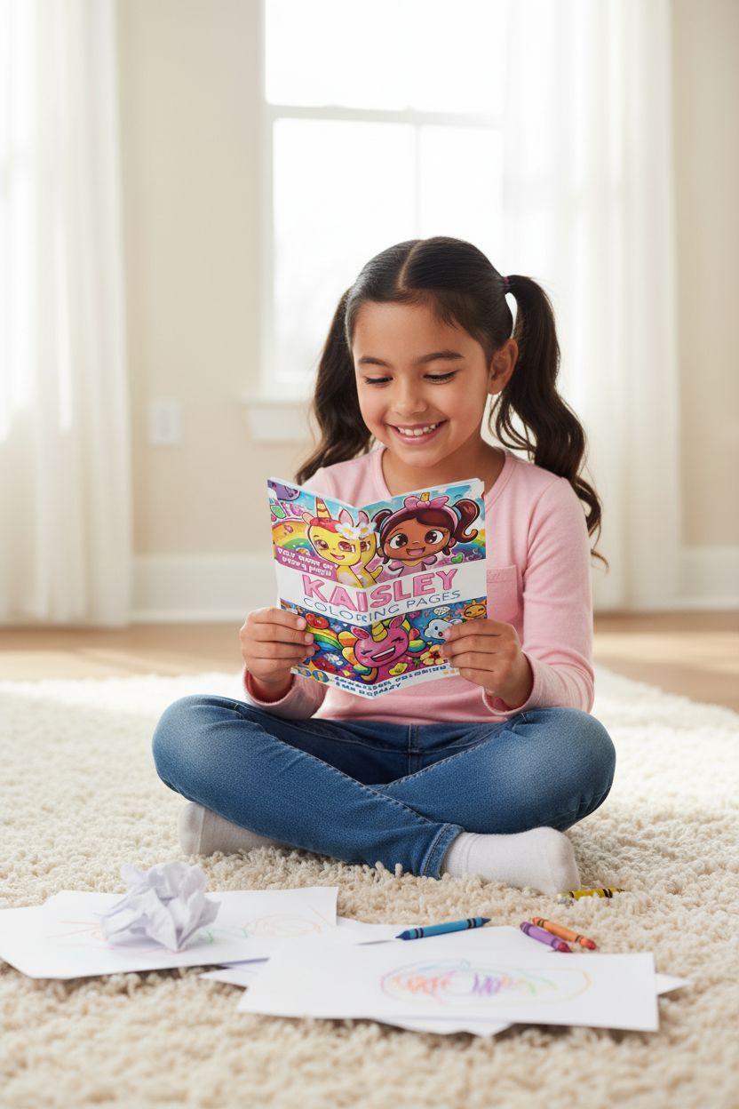 Kaisley personal coloring pages