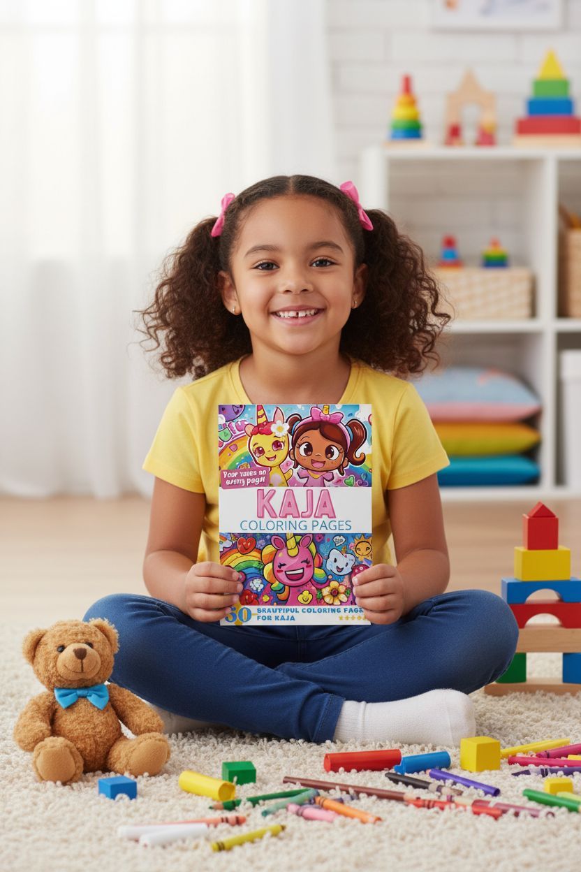 Kaja personal coloring pages