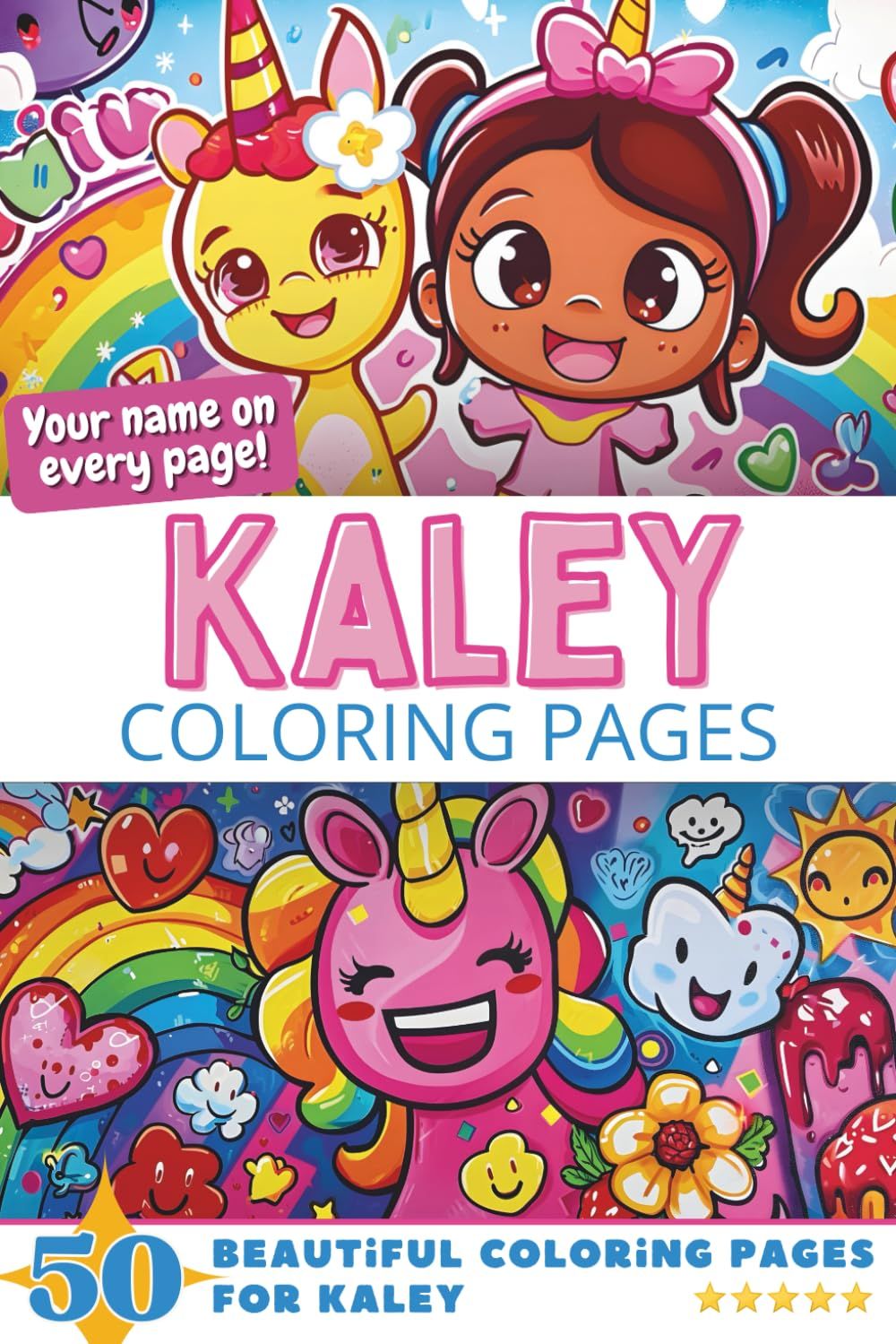 Kaley Coloring Book Cover