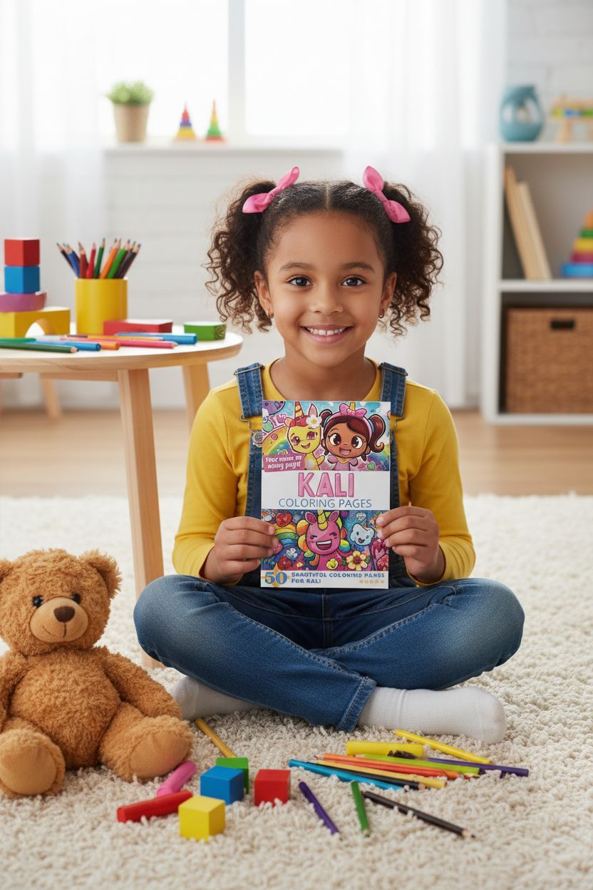 Kali personal coloring pages