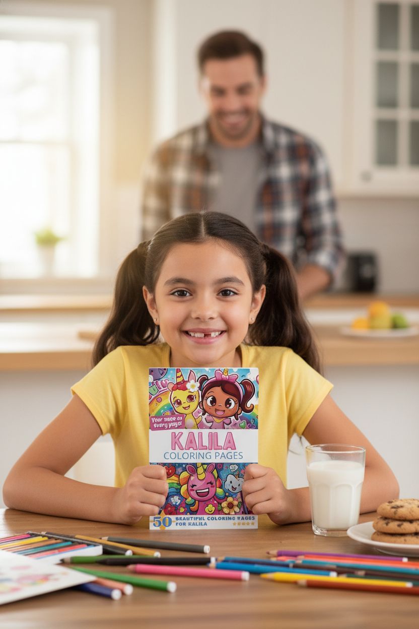 Kalila personal coloring pages