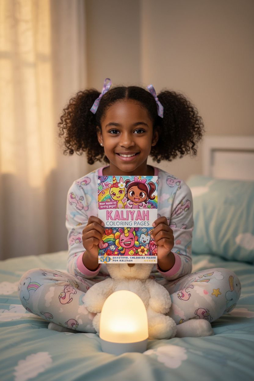 Kaliyah personal coloring pages