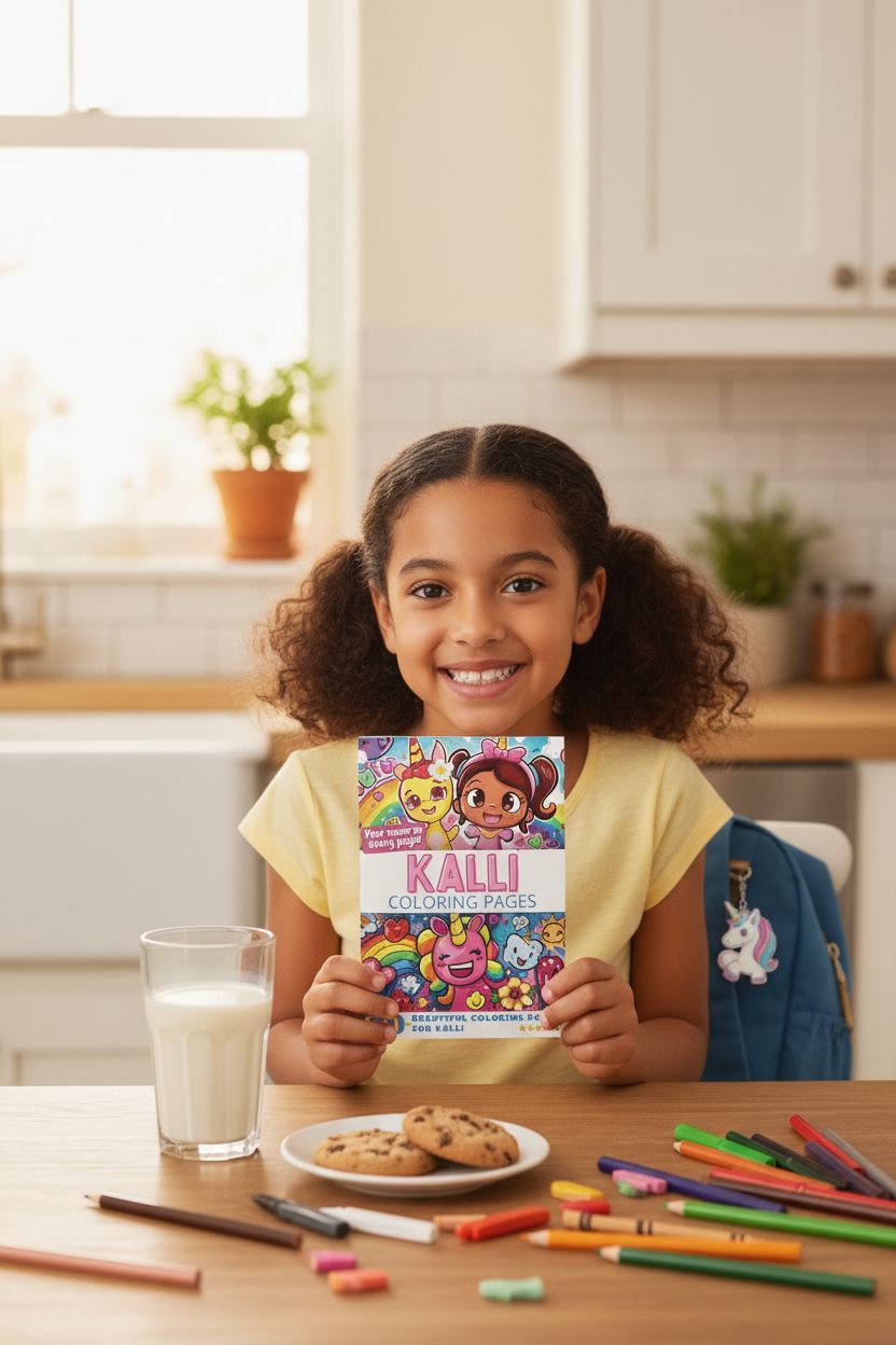 Kalli personal coloring pages