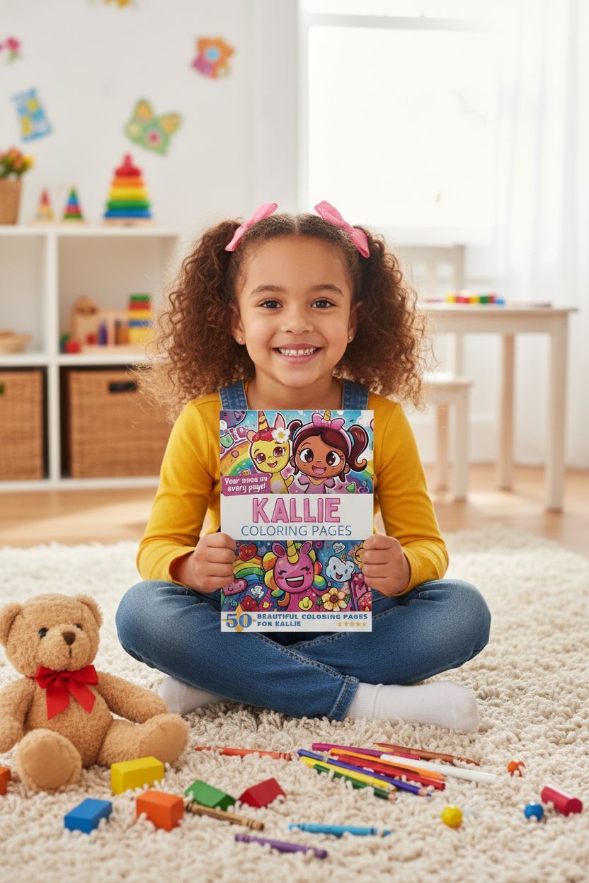 Kallie personal coloring pages