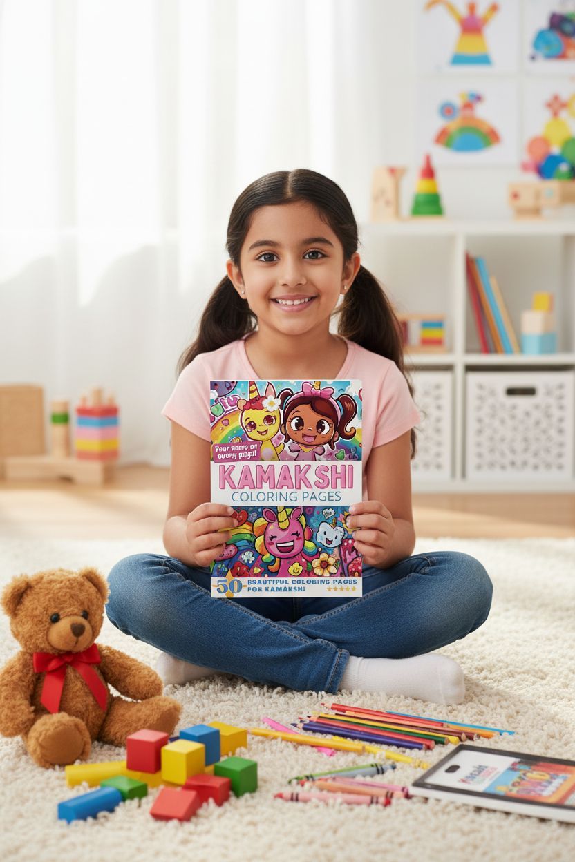 Kamakshi personal coloring pages