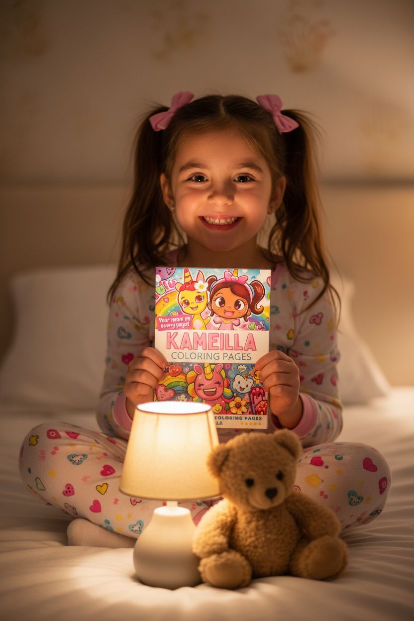 Kameilla personal coloring pages