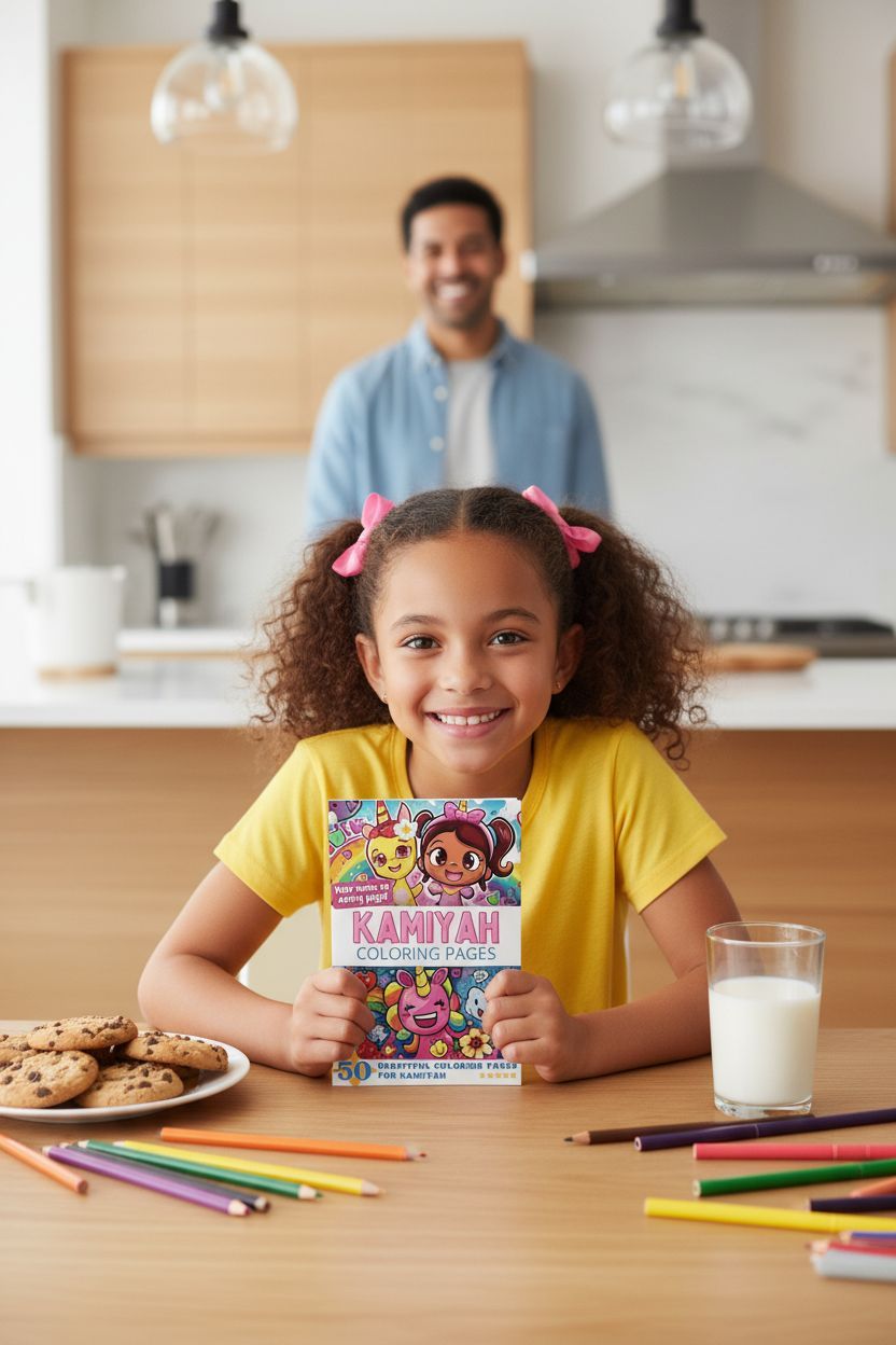 Kamiyah personal coloring pages