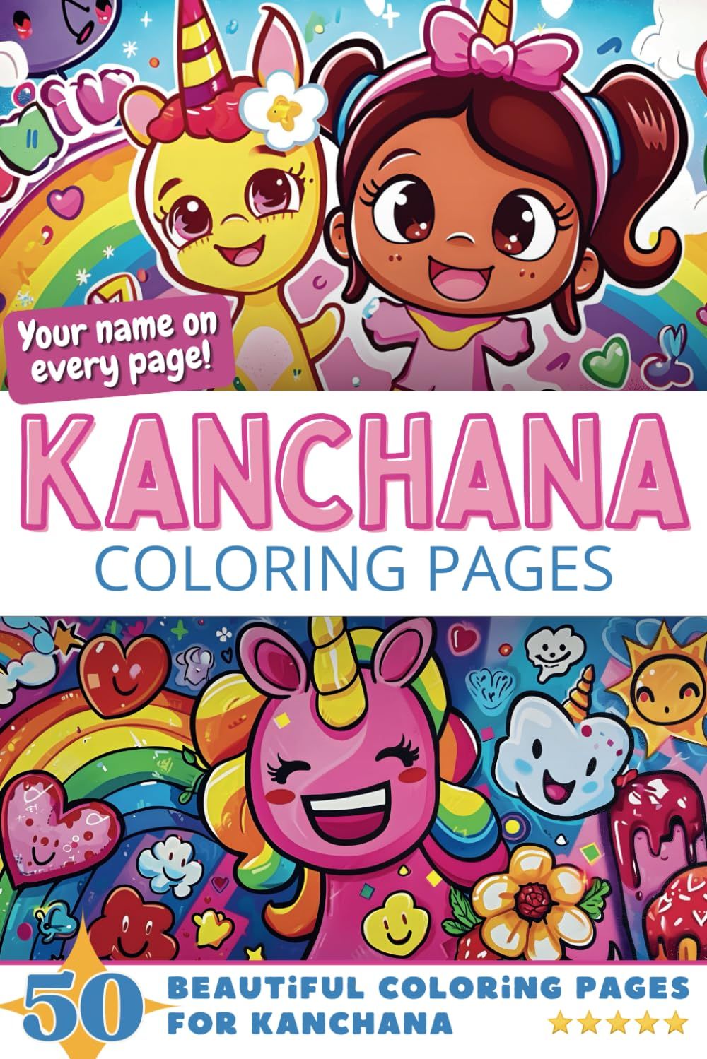 Kanchana Coloring Book Cover