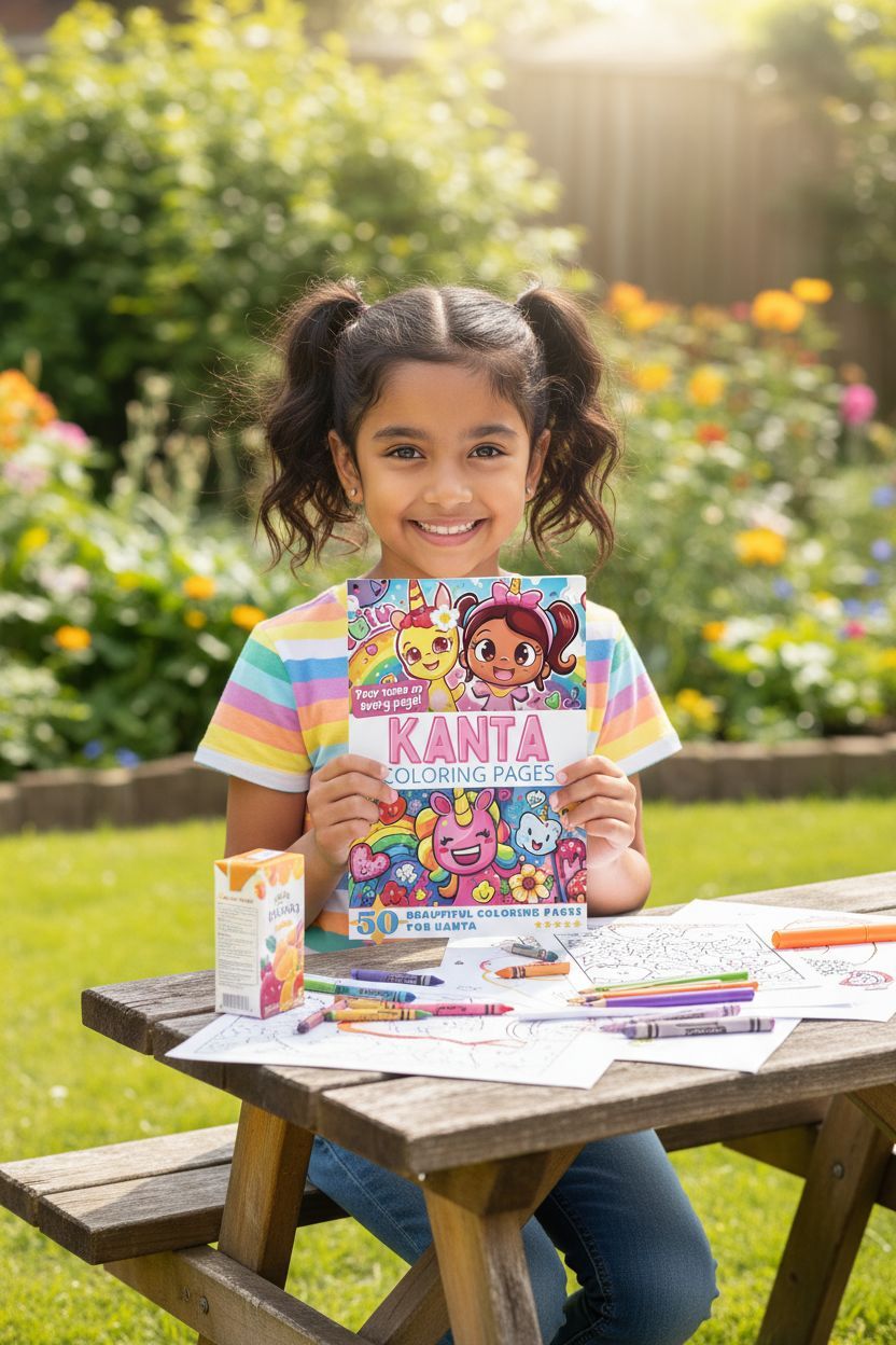 Kanta personal coloring pages