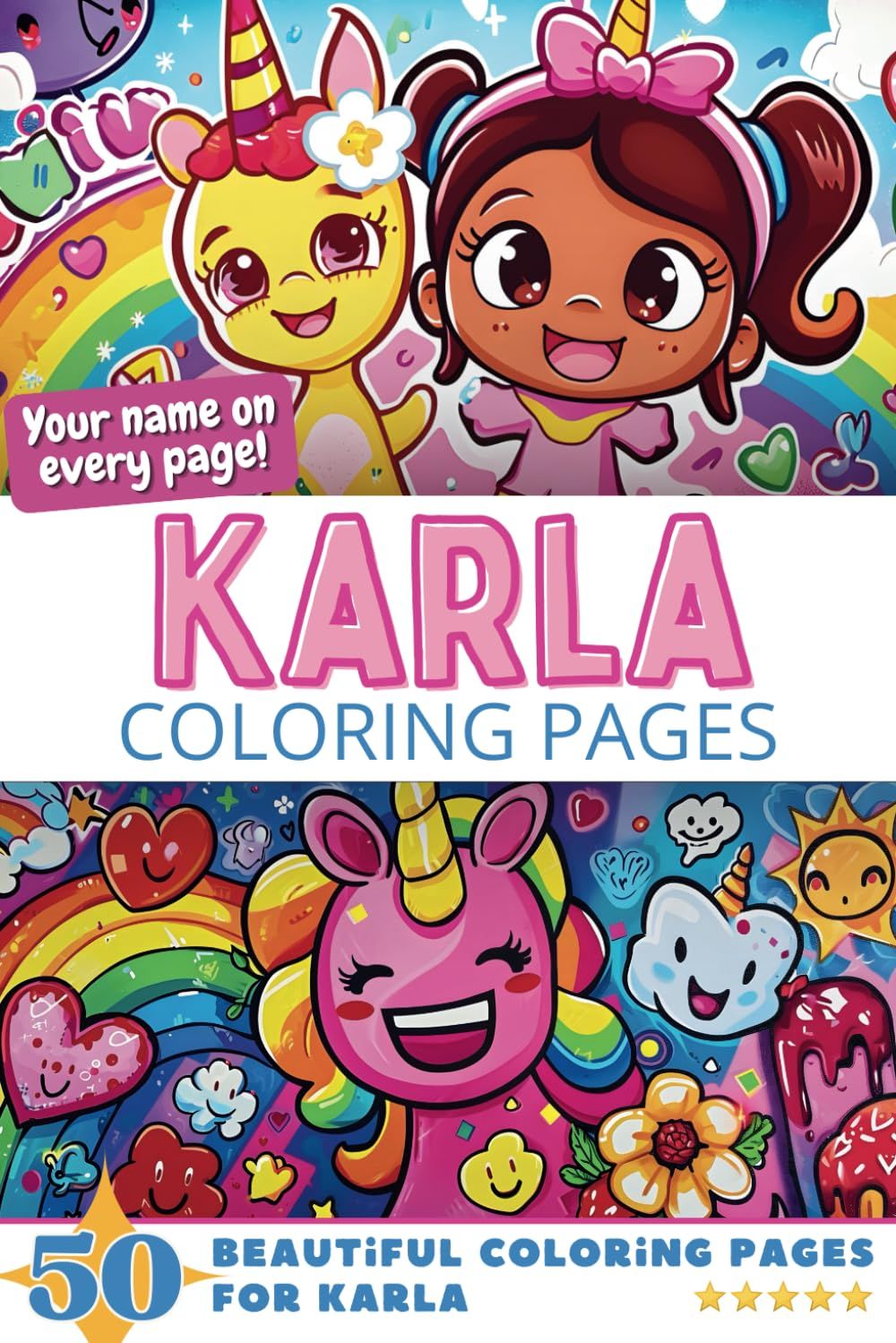 Karla Coloring Book Cover