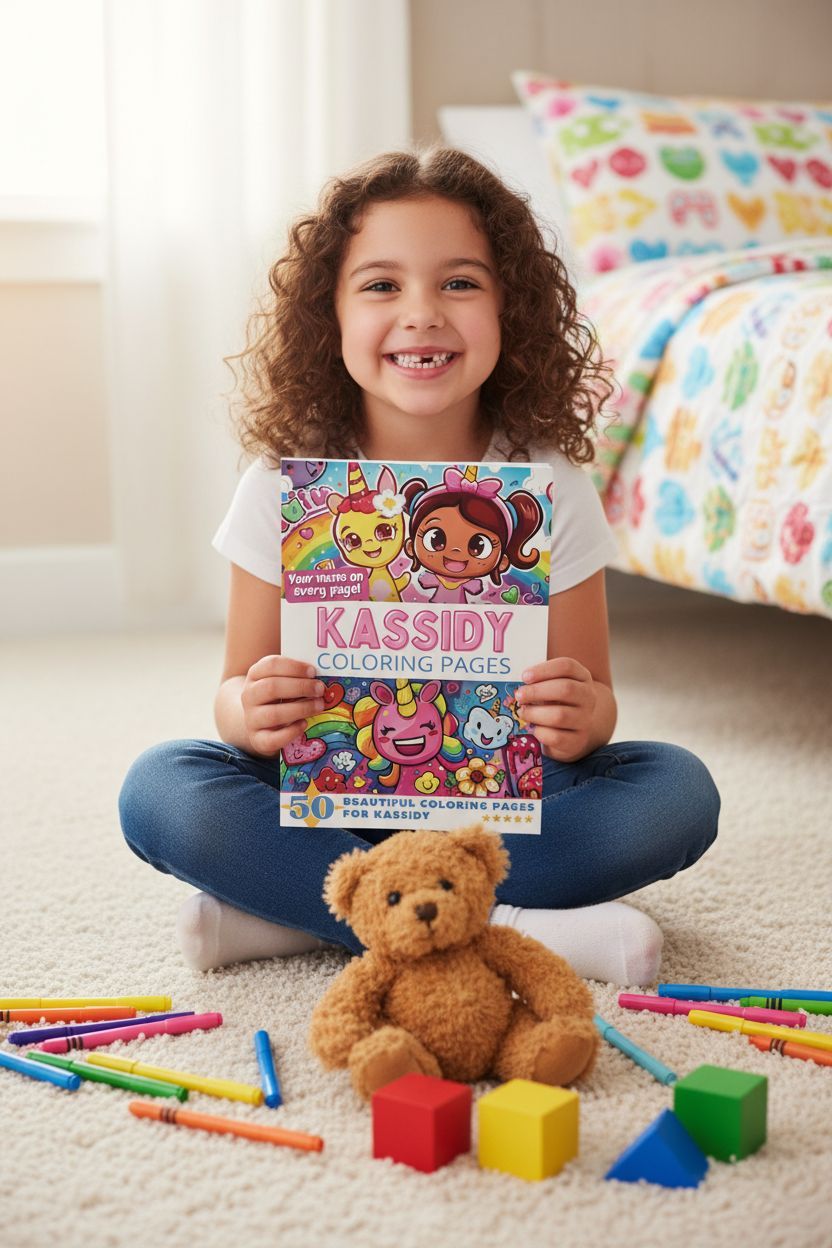 Kassidy personal coloring pages