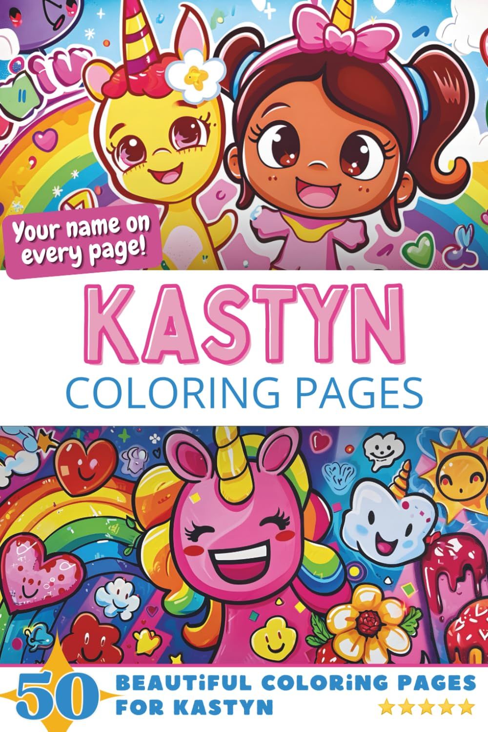 Kastyn Coloring Book Cover