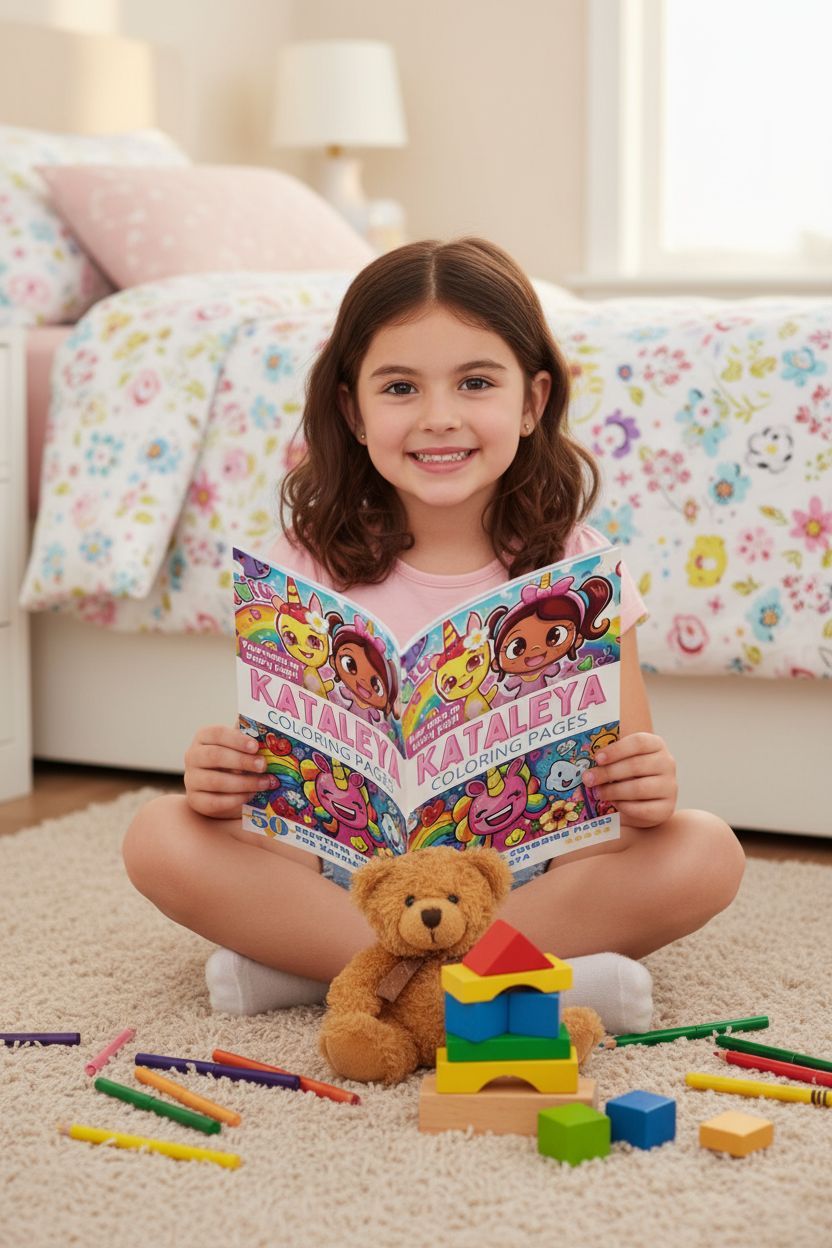 Kataleya personal coloring pages